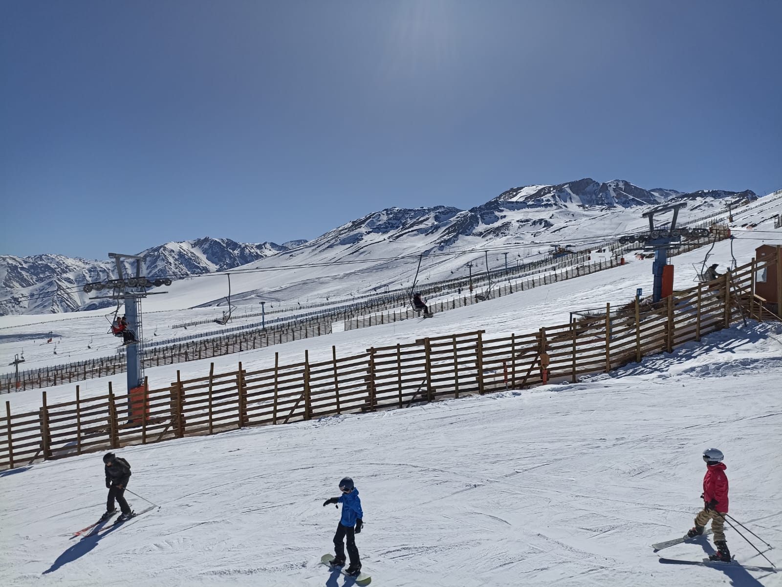 Los mejores lugares para aprender a esquiar en Chile
