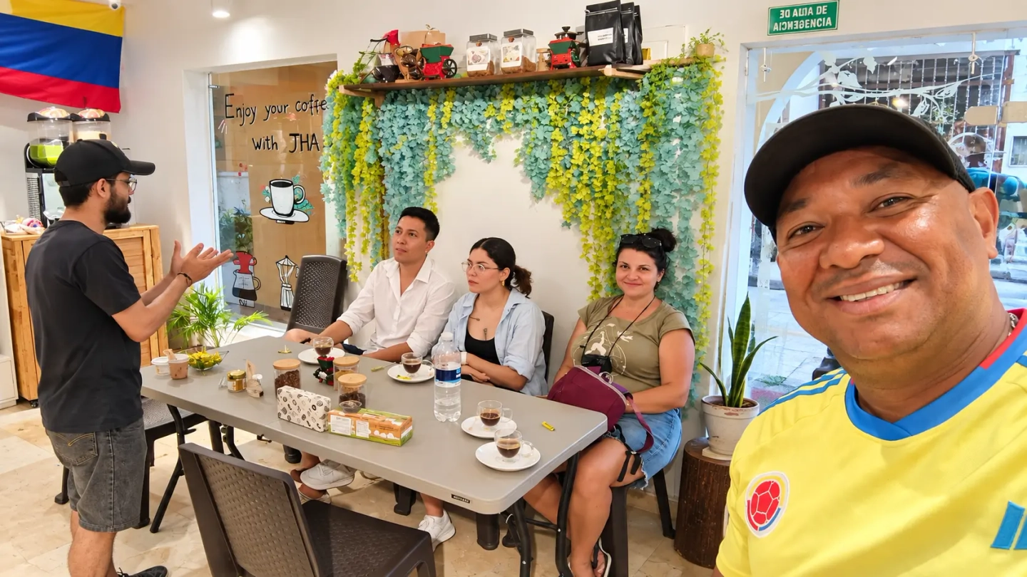 Tour Privado por el Centro Histórico de Cartagena con Café y Puros