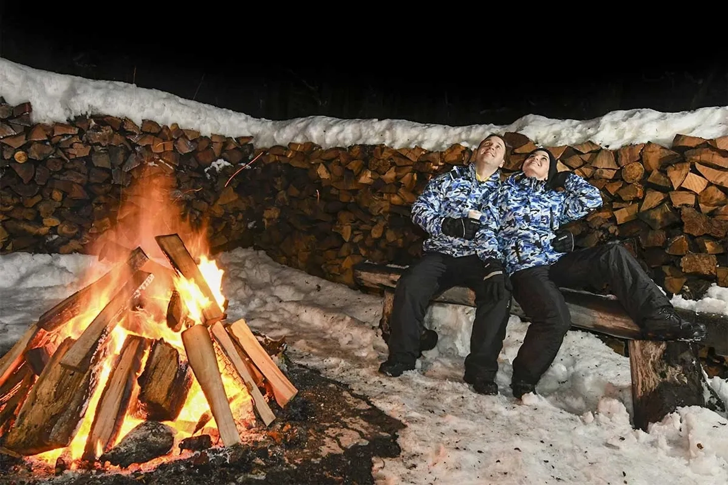 Noche Nórdica en Moto de Nieve y Cena