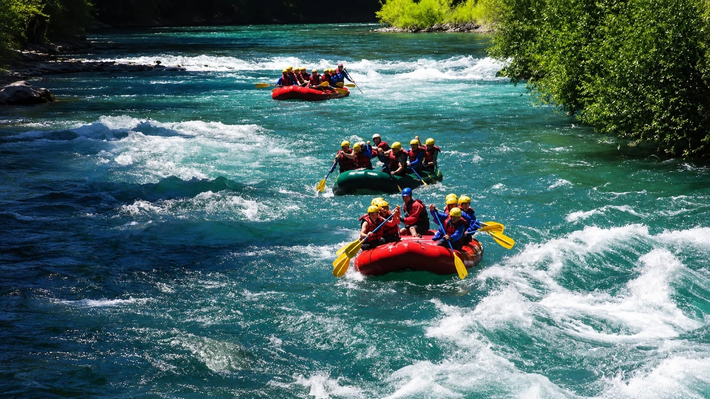 Rafting Familiar Rio Manso Villegas en Bariloche