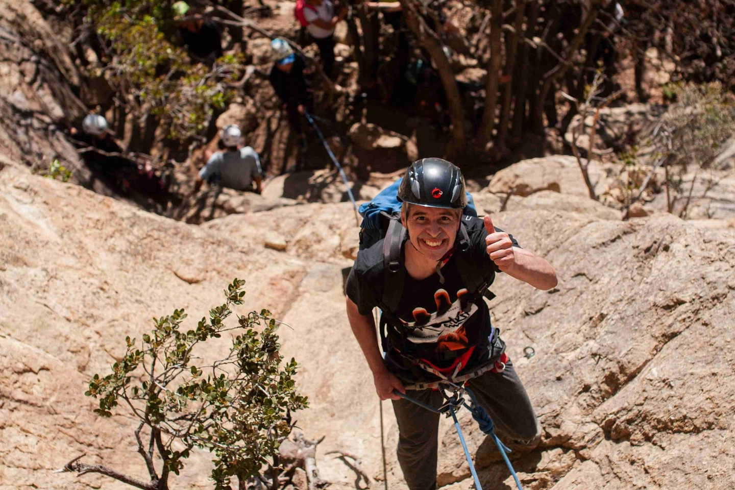 Escalada en Roca en El Manzano: Aventura Guiada en el Cajón del Maipo