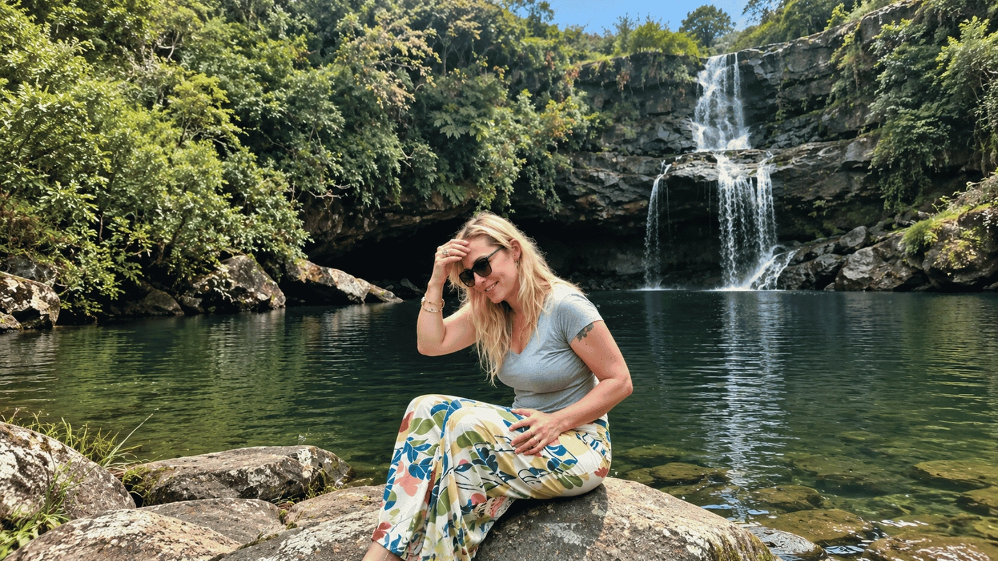 Excursão de 4x4 à cachoeira da Pedra Branca + Piquenique