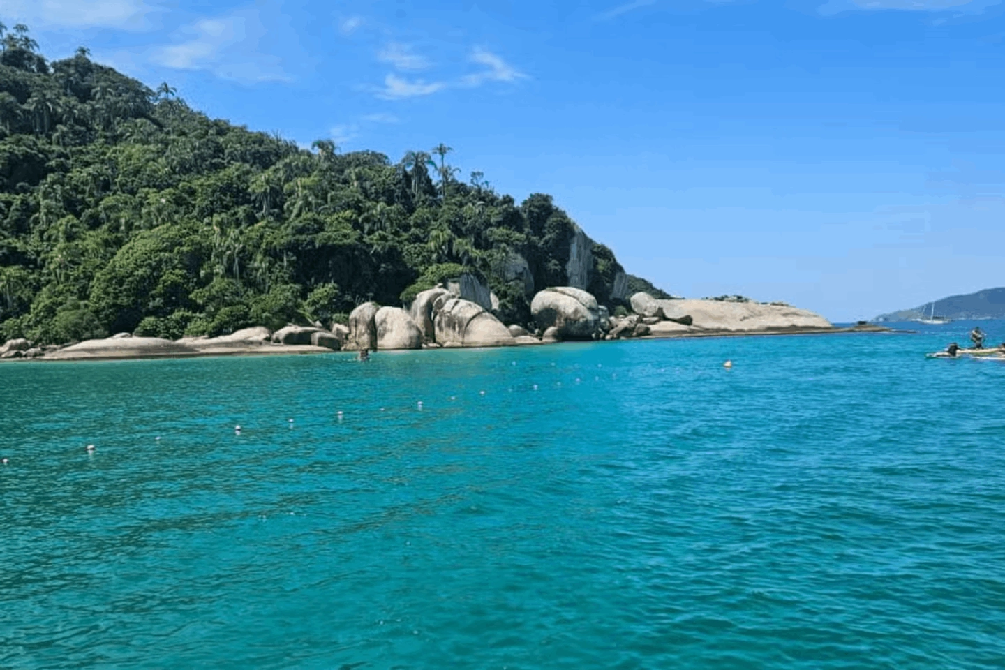 ILHA DO CAMPECHE + CANAL DA BARRA DA LAGOA + BAÍA FUNDA