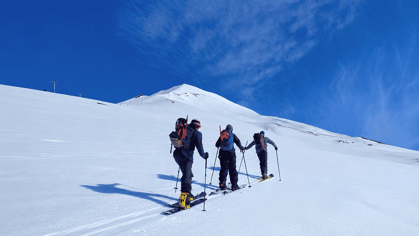 Lonquimay Volcano ski touring/splitboard