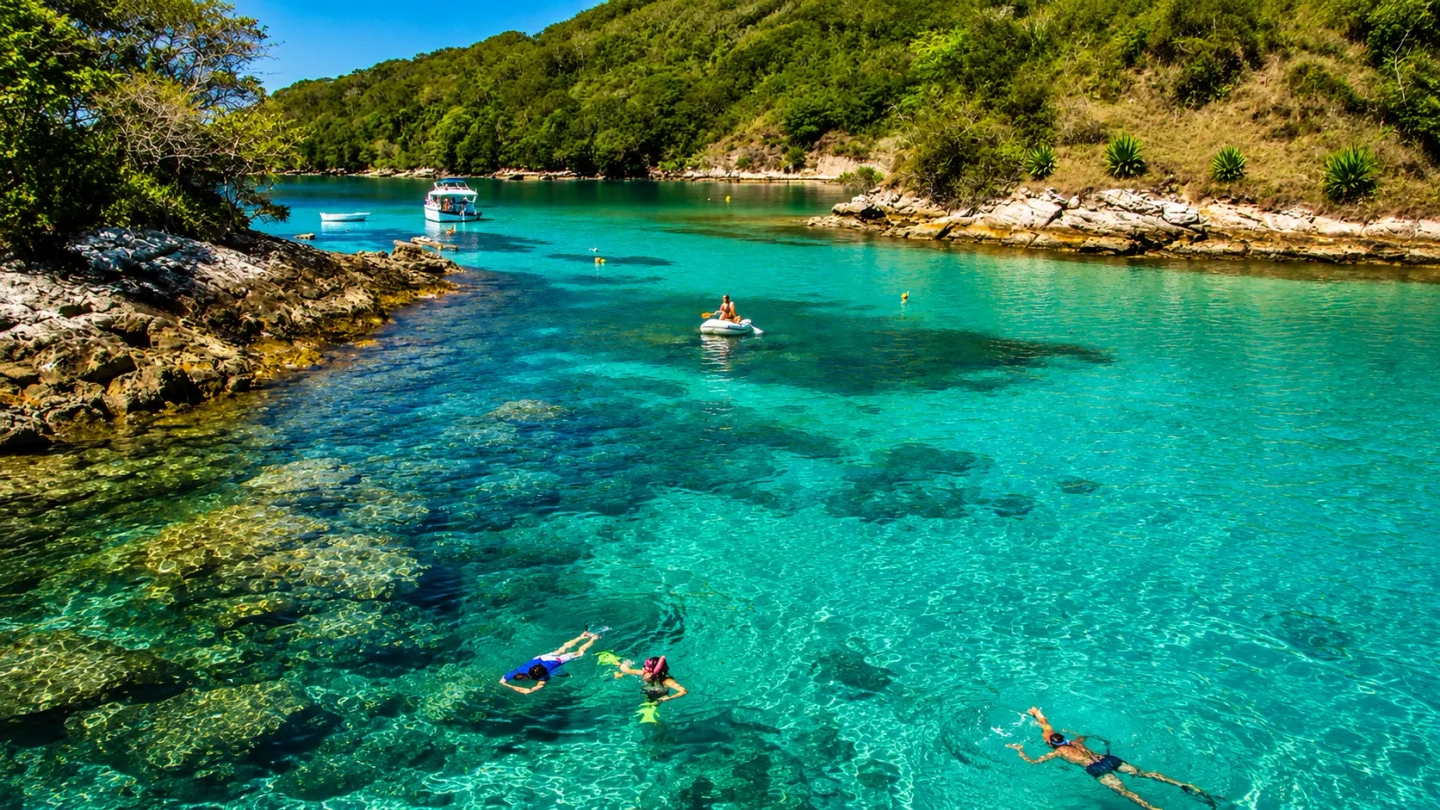 Traslado y travesía compartida desde Ilha Grande a Río de Janeiro