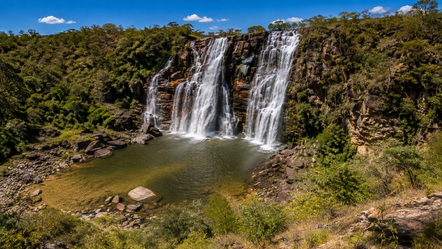 Excursão privada a Pirenópolis e ao Salto do Corumbá