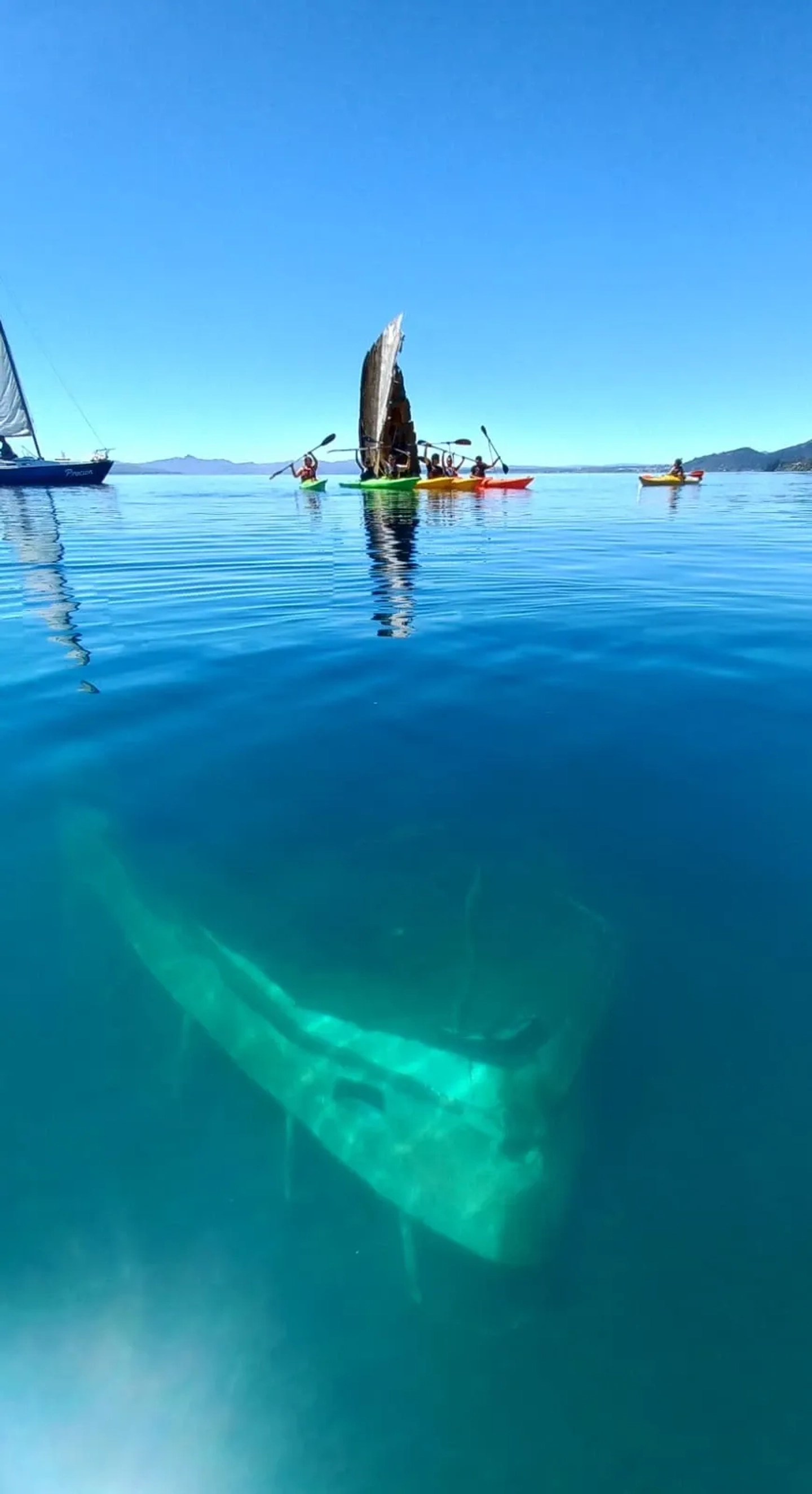 Excursión de Kayak y Trekking en Isla Huemul