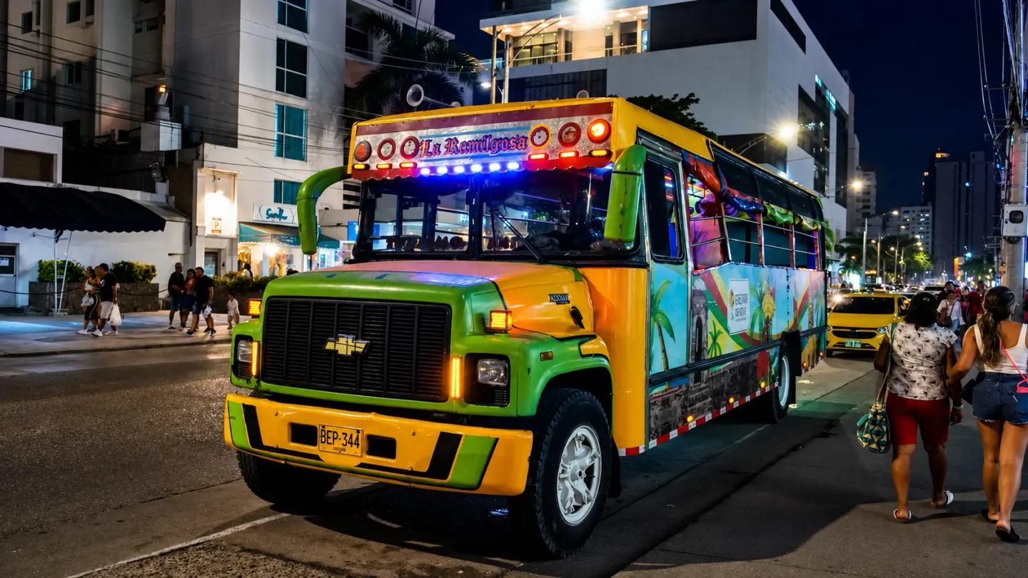 Chiva Rumbera en Cartagena