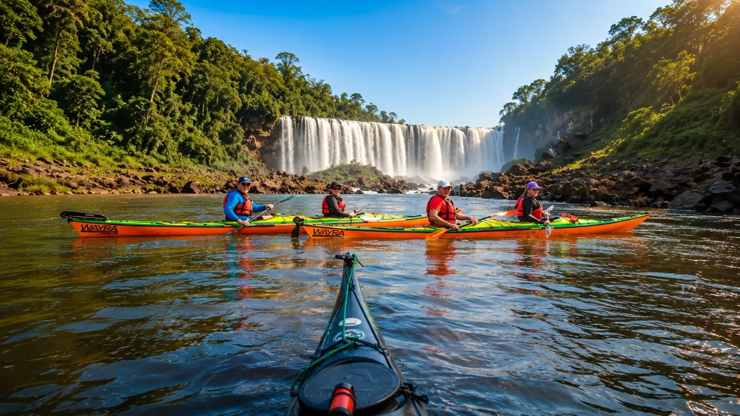 Excursión y Aventura en Kayak en Puerto Iguazú