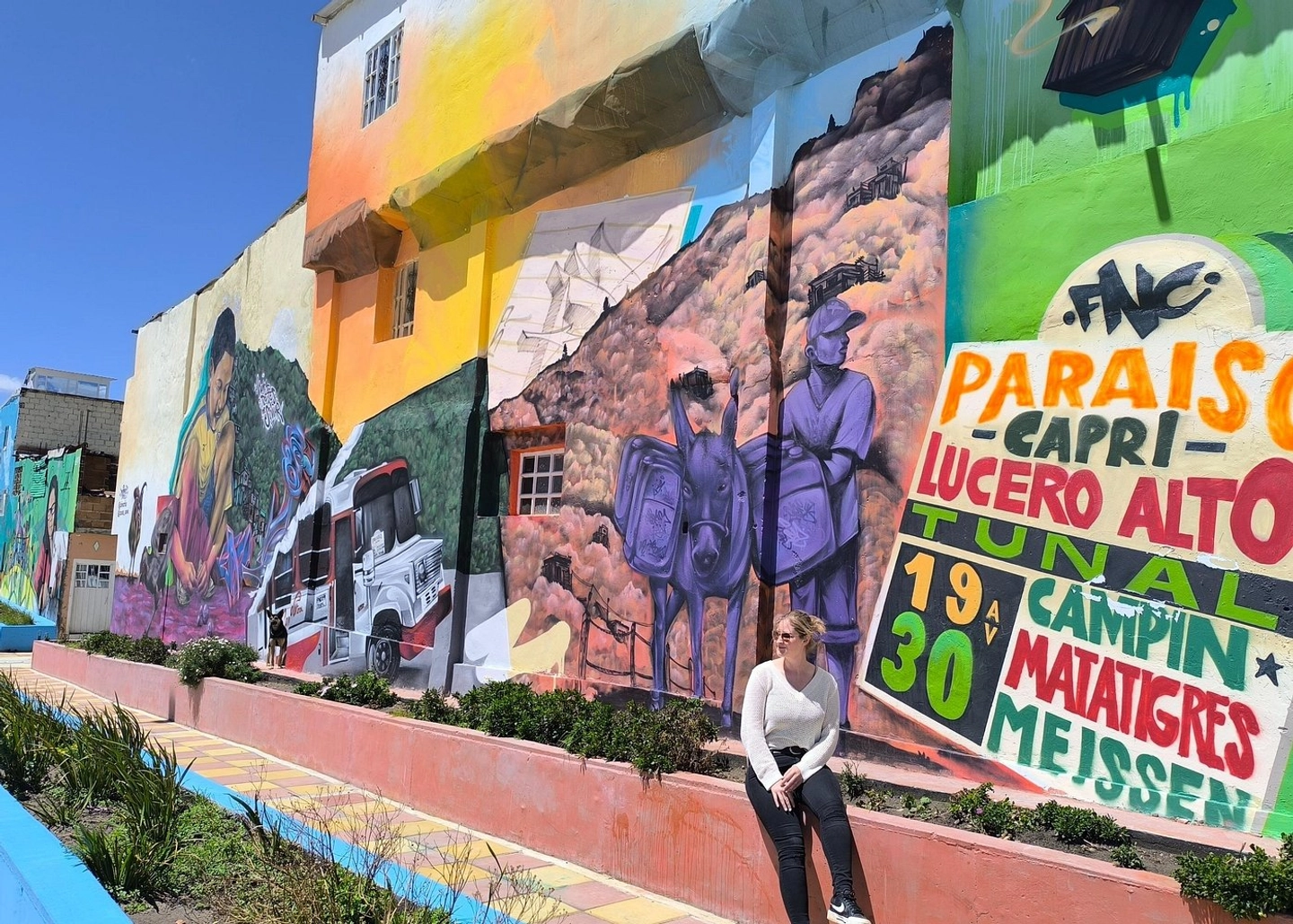 Bogotá Neighborhoods: El Paraíso Favela Tour with Cable Car, with Pickup