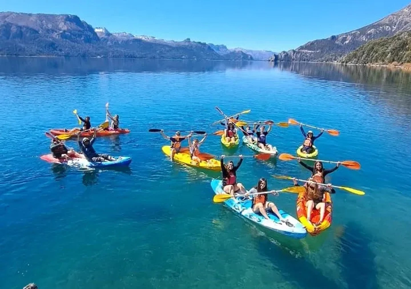 Alquiler de Kayak Familiar 1 hora en Lago Traful