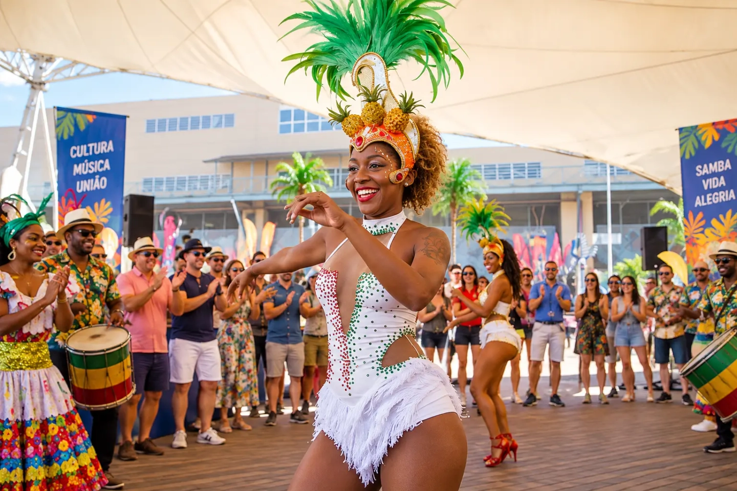 Rio Carnival Experience at Backstage of Carnaval Factory (Pick-up included)