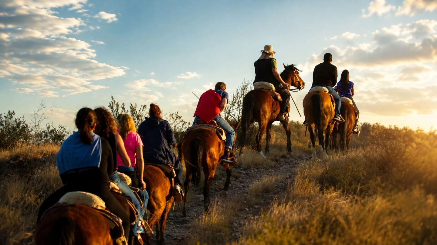 La Mejor Cabalgata al Atardecer y Asado en Mendoza