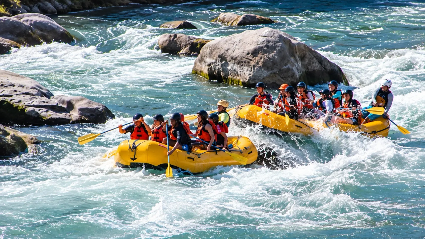 Lunuhuaná Extremo + Cerro Azul + Rafting + Cuatrimoto + Canopy