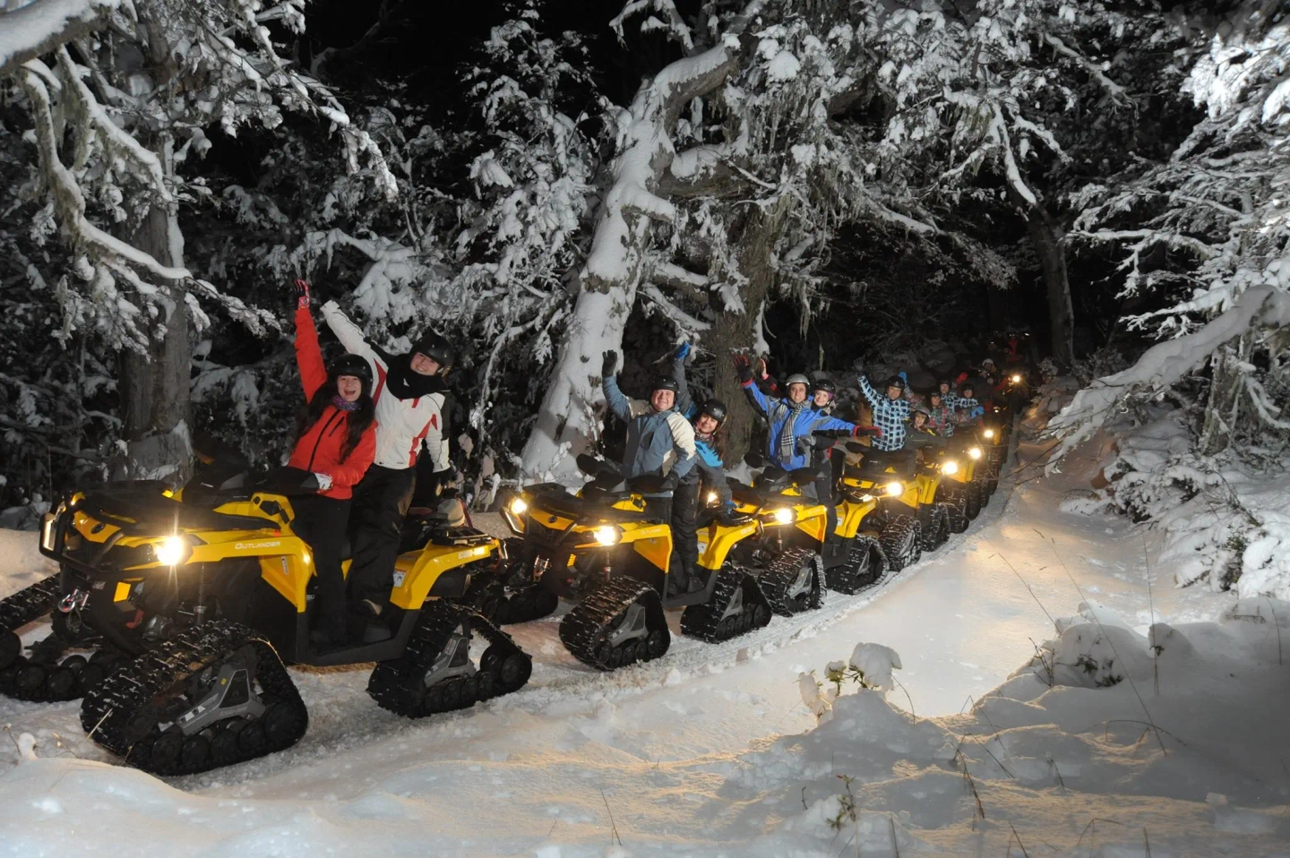 Noche Nórdica en Moto de Nieve y Cena