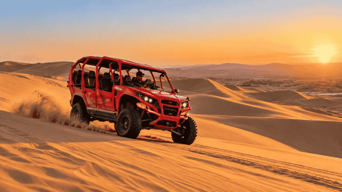 Tubulares y Sandboarding en Huacachina