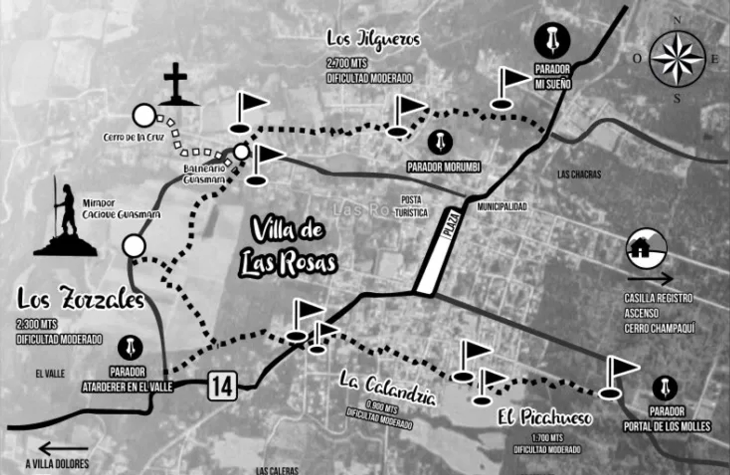 Trekking por Sendero Los Zorzales