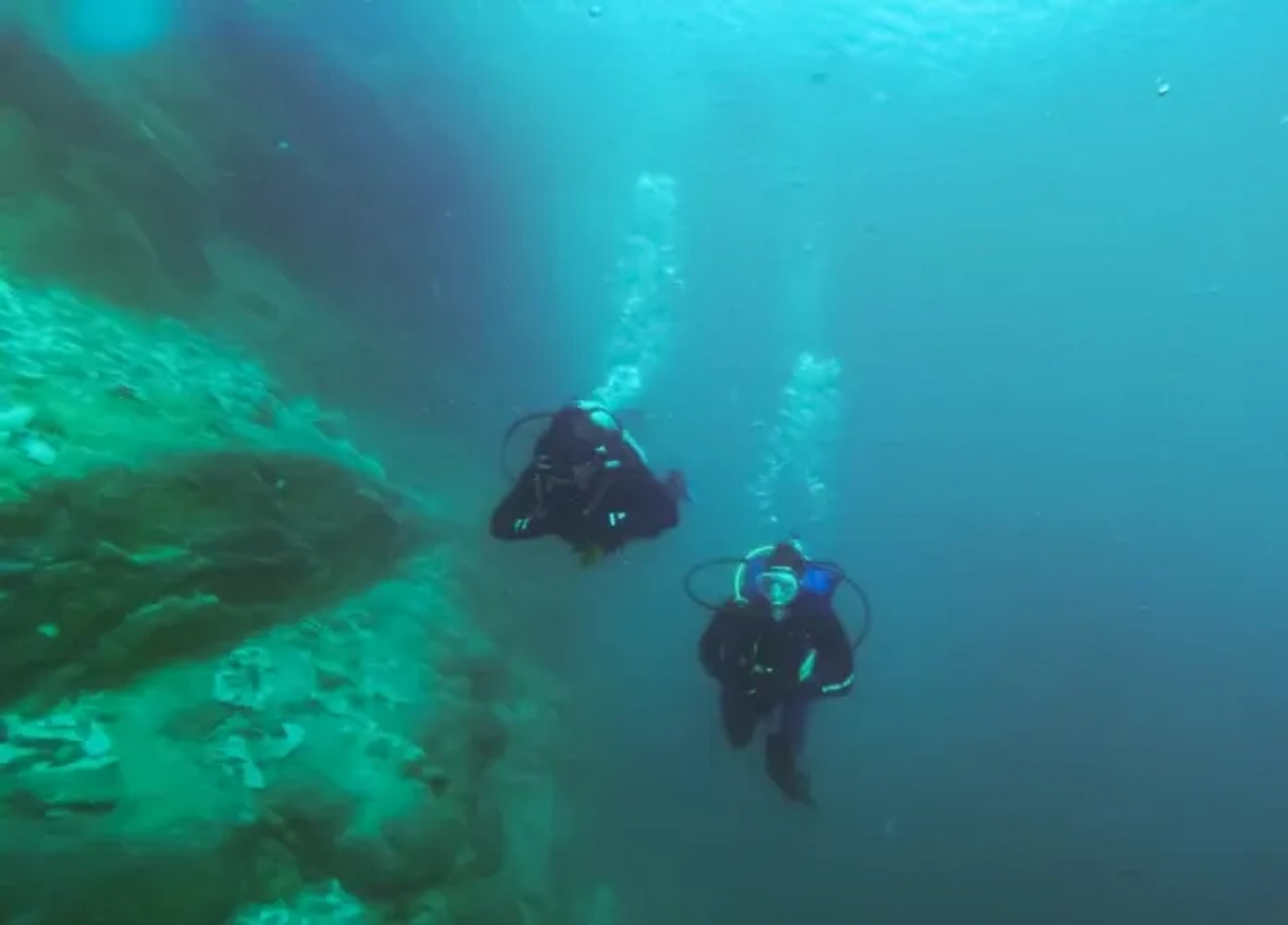 Bautismo de Buceo en Lago Moreno en Bariloche