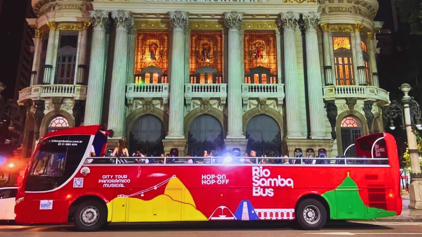 City Tour Nightlife Hop-On Hop-Off - Rio Samba Bus