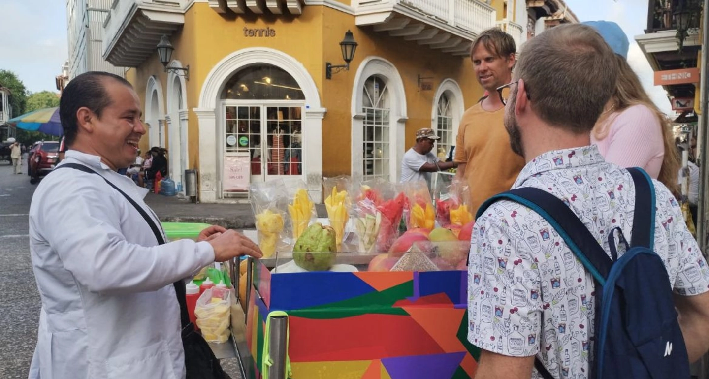 Local Caribbean Food Tour Cartagena