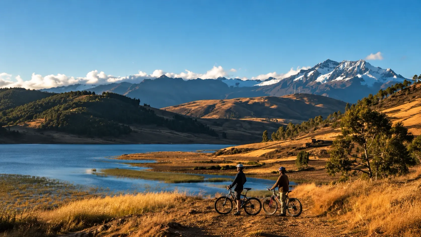 TOUR EN BICICLETA POR LA LAGUNA DE HUAYPO