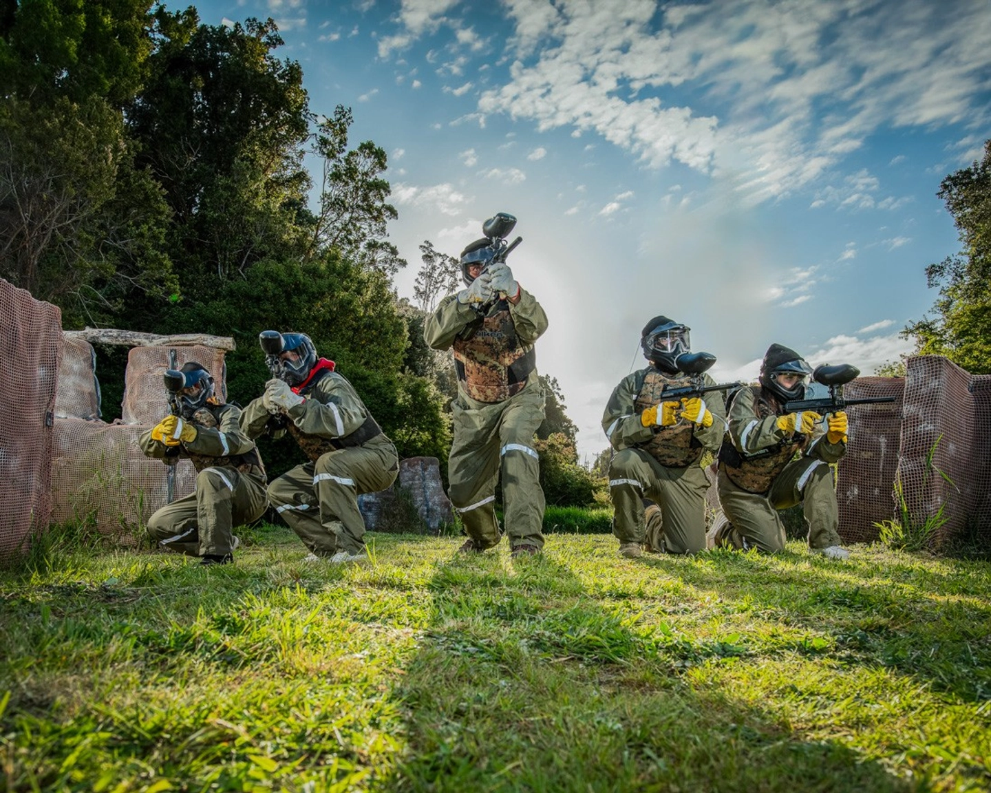 Chiloé Extremo: Combate de Paintball en Ancud