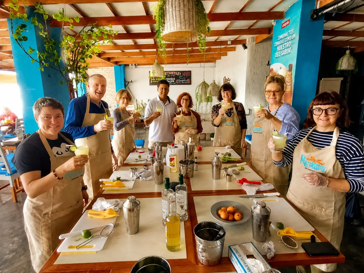 Taller de cocina peruana y ceviche con vista al mar en Lima