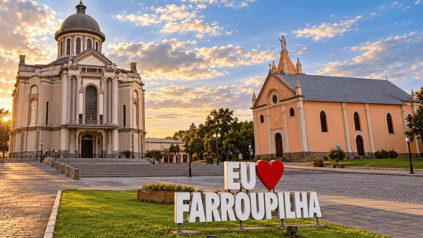 Tour de compras em Farroupilha + Santuário de Nossa Senhora de Caravaggio