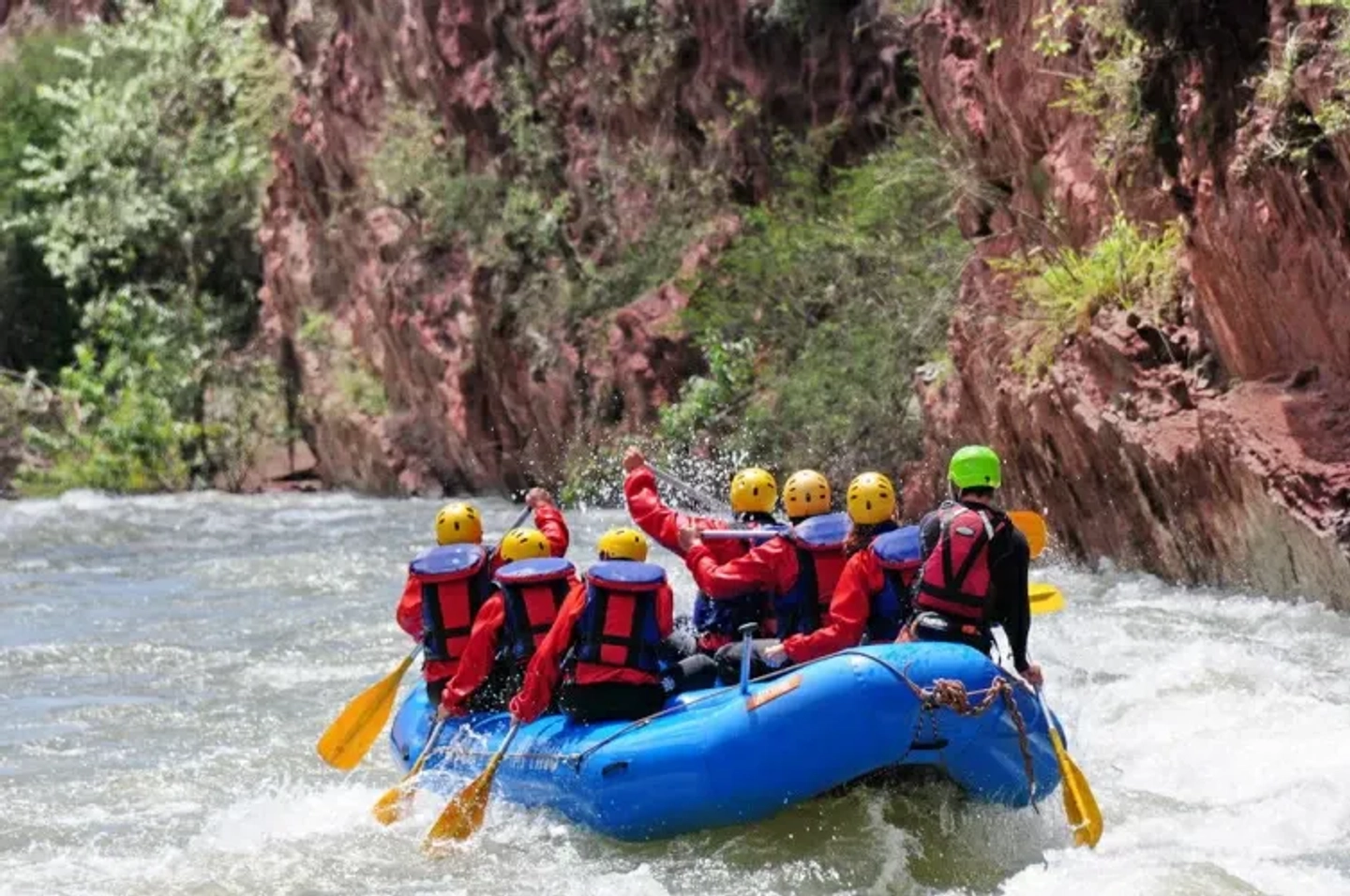 Rafting en el Río Juramento en Salta