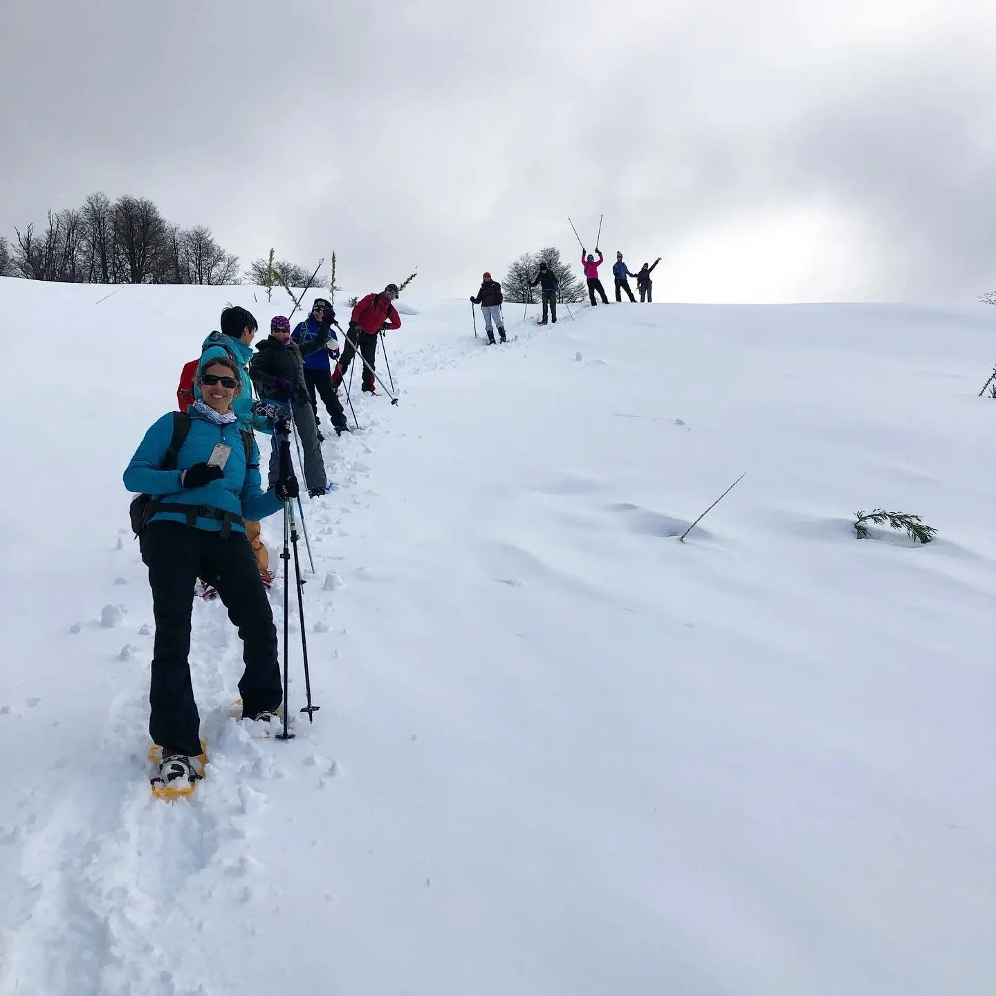 Raquetas de Nieve en Lago Hermoso Ski Resort