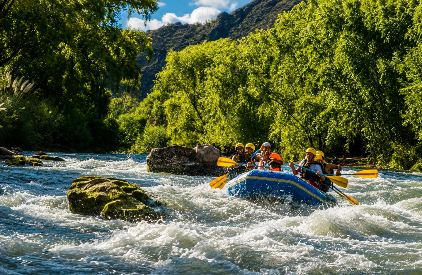 Cañon del Atuel: Excursión + Actividad de Aventura