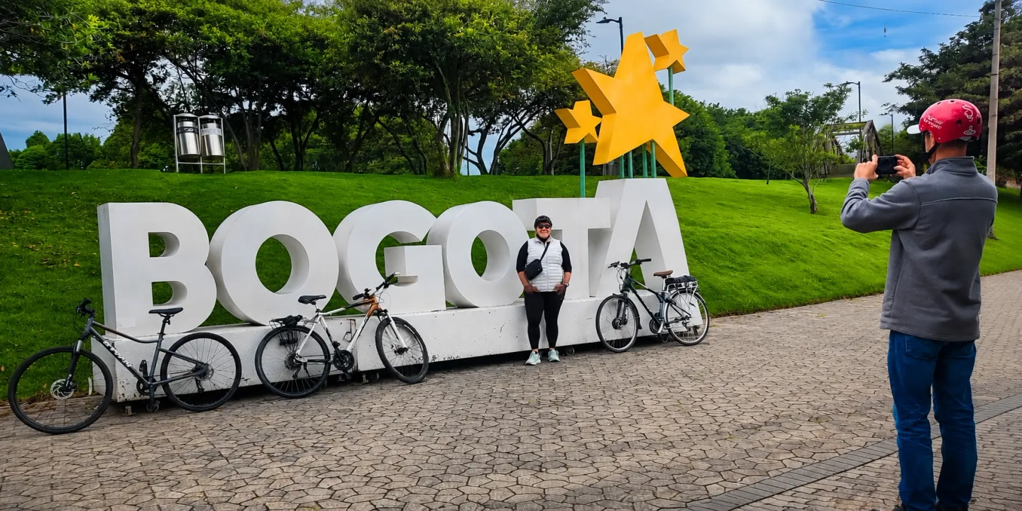 Día de bici en la gran y verde Bogotá