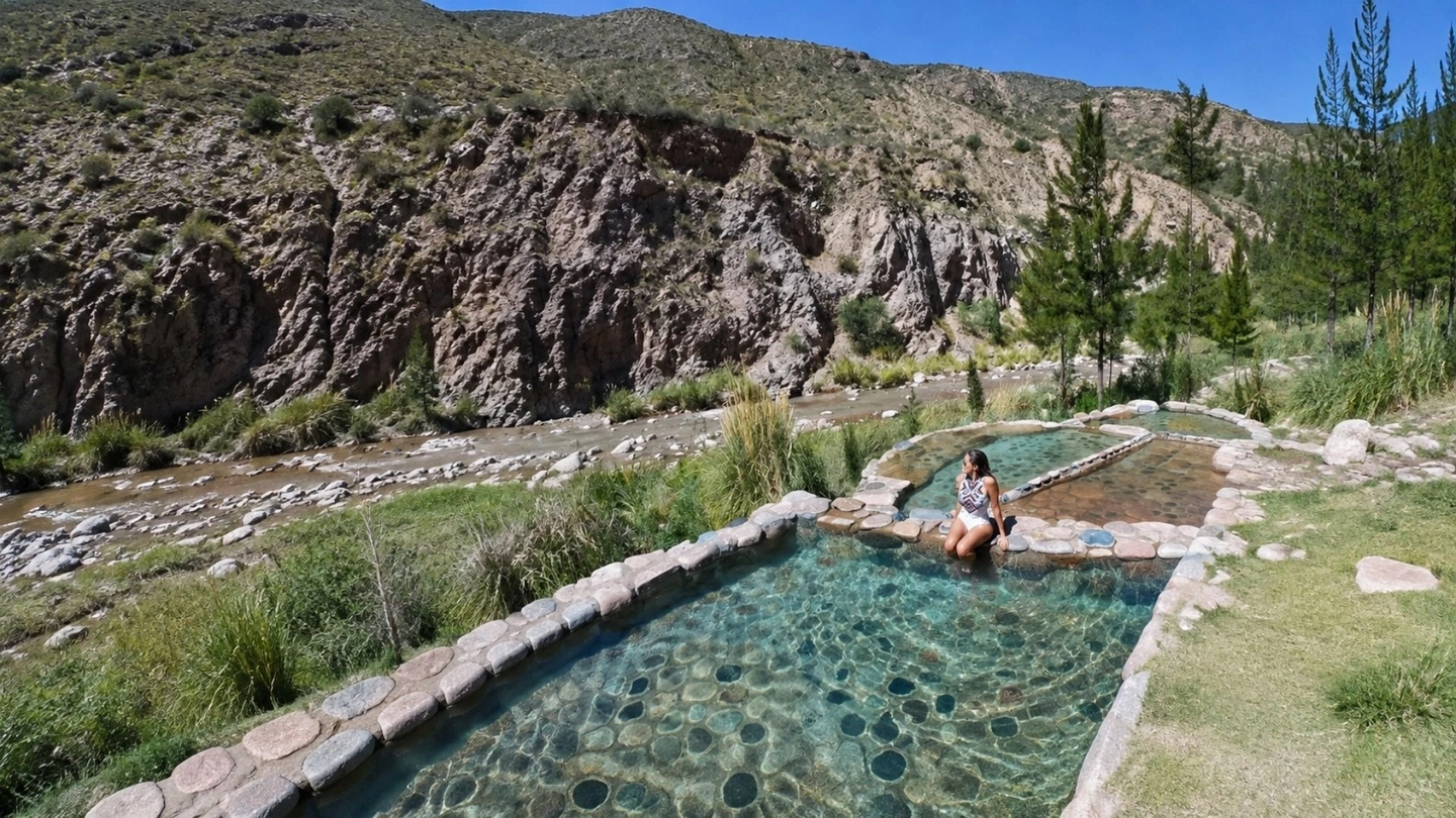 Rafting Potrerillos + Terma y Tirolesa en Cacheuta