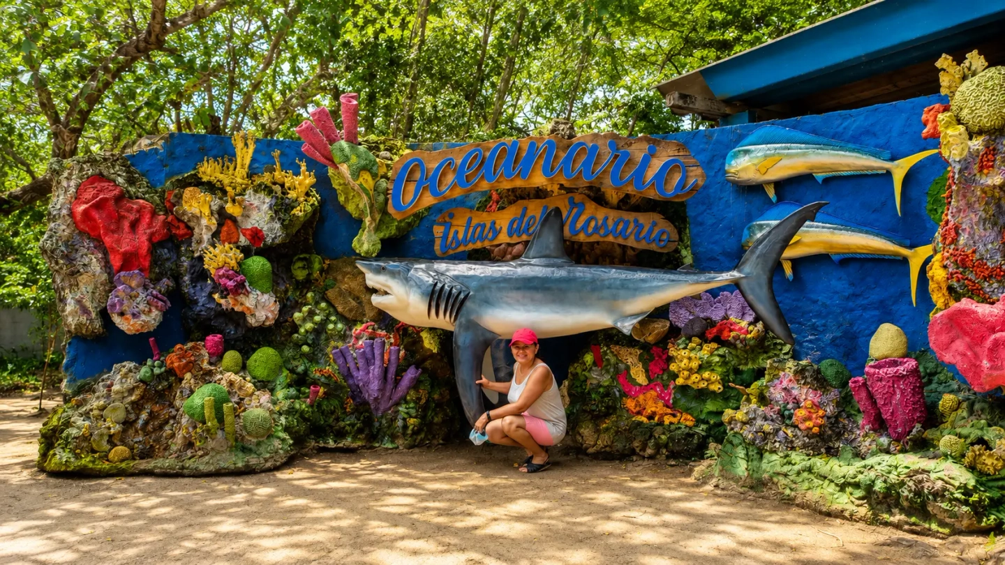 Entrada al Oceanario Islas del Rosario