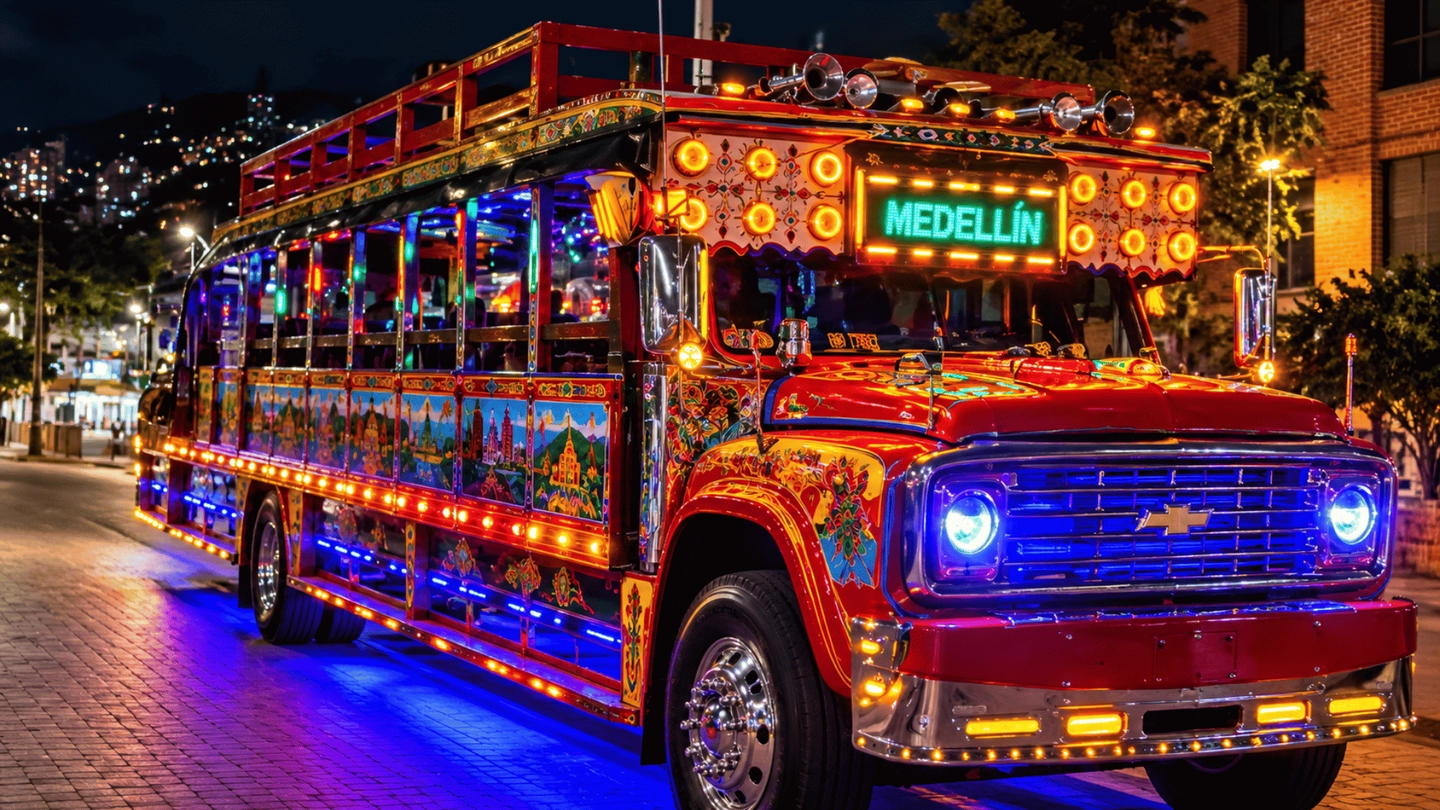 Recorrido de luces navideñas
