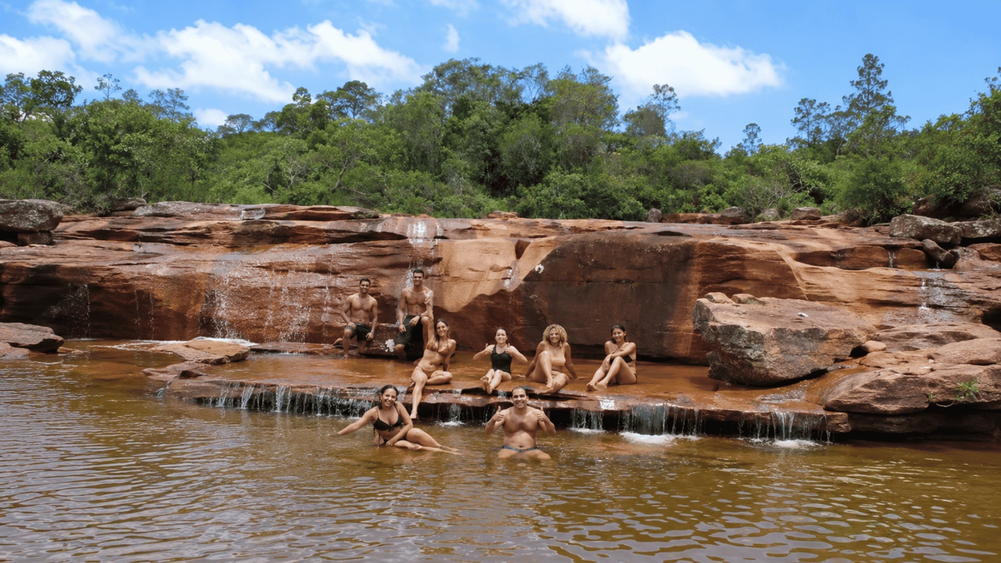 Cachoeira das Andorinhas + Mina de Ouro