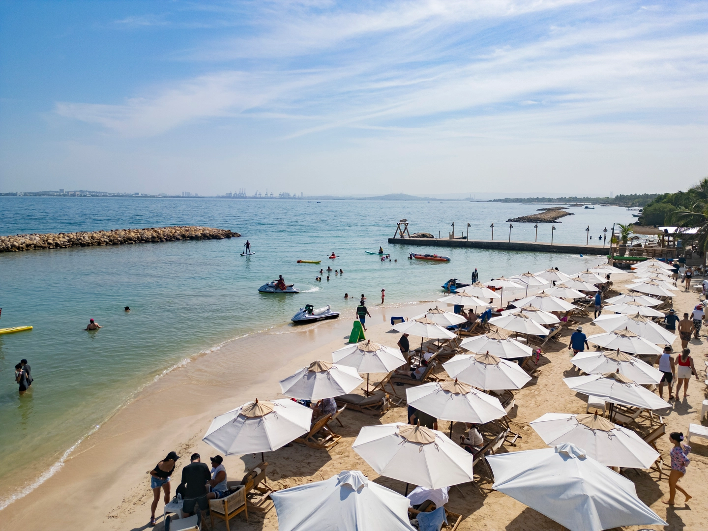 Palmarito Beach in Tierra Bomba Island