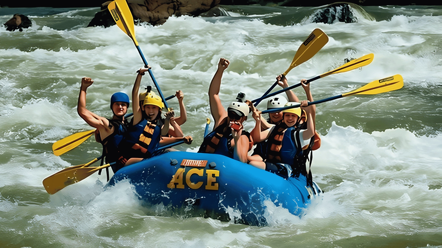 Rafting en el río