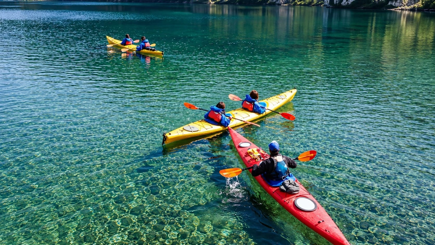 Paseo en Kayak en Lago Gutierrez de medio día