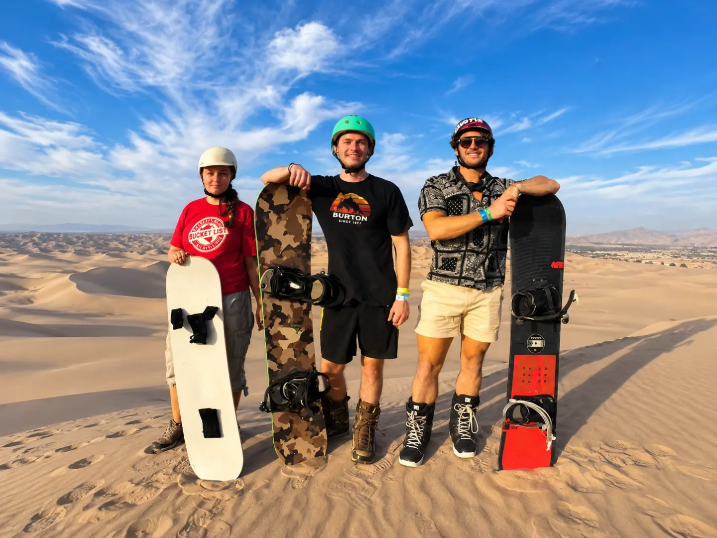 Experiencia Profesional de Sandboarding en Huacachina