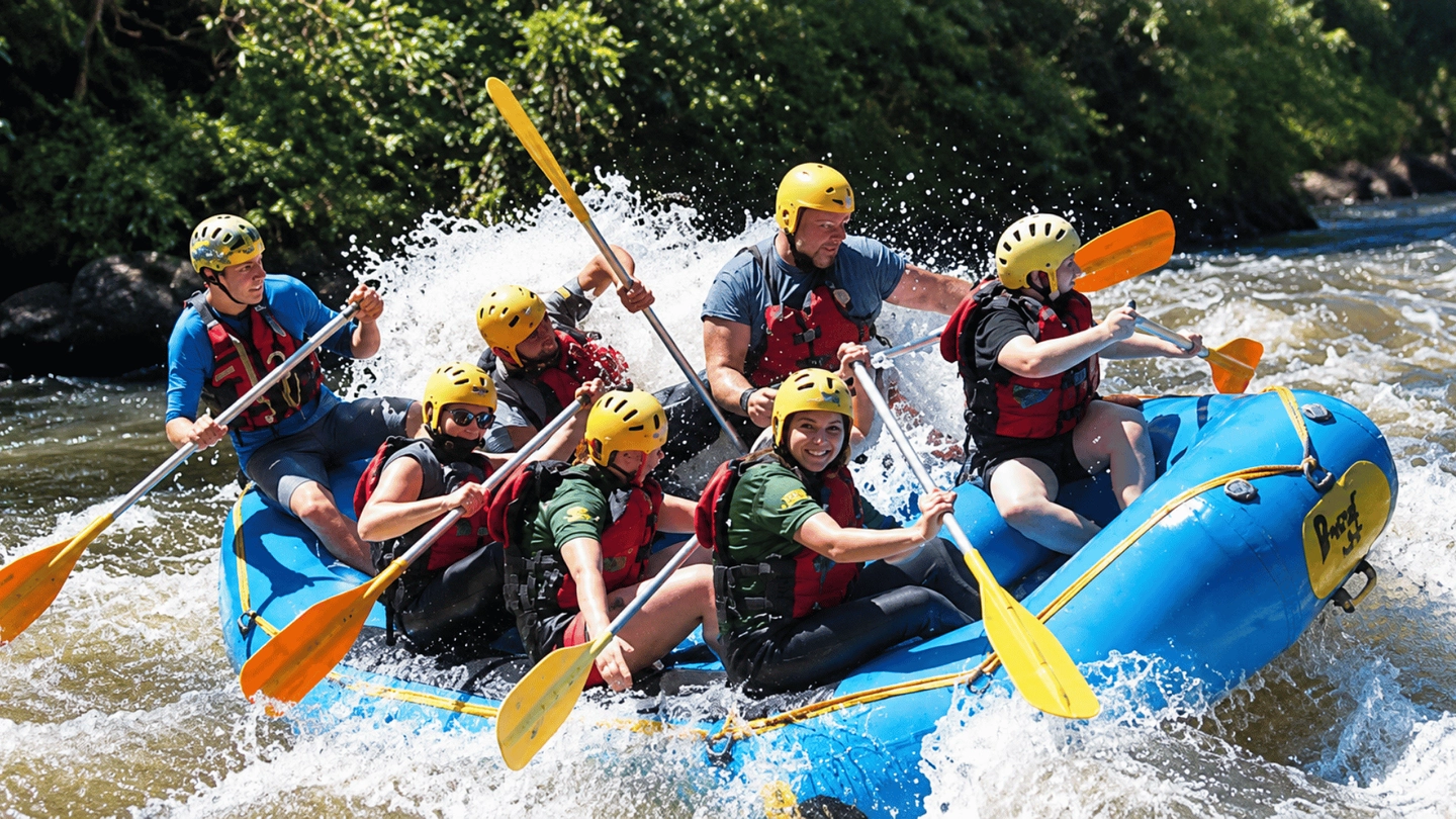 Rafting em Três Coroas + Templo Budista