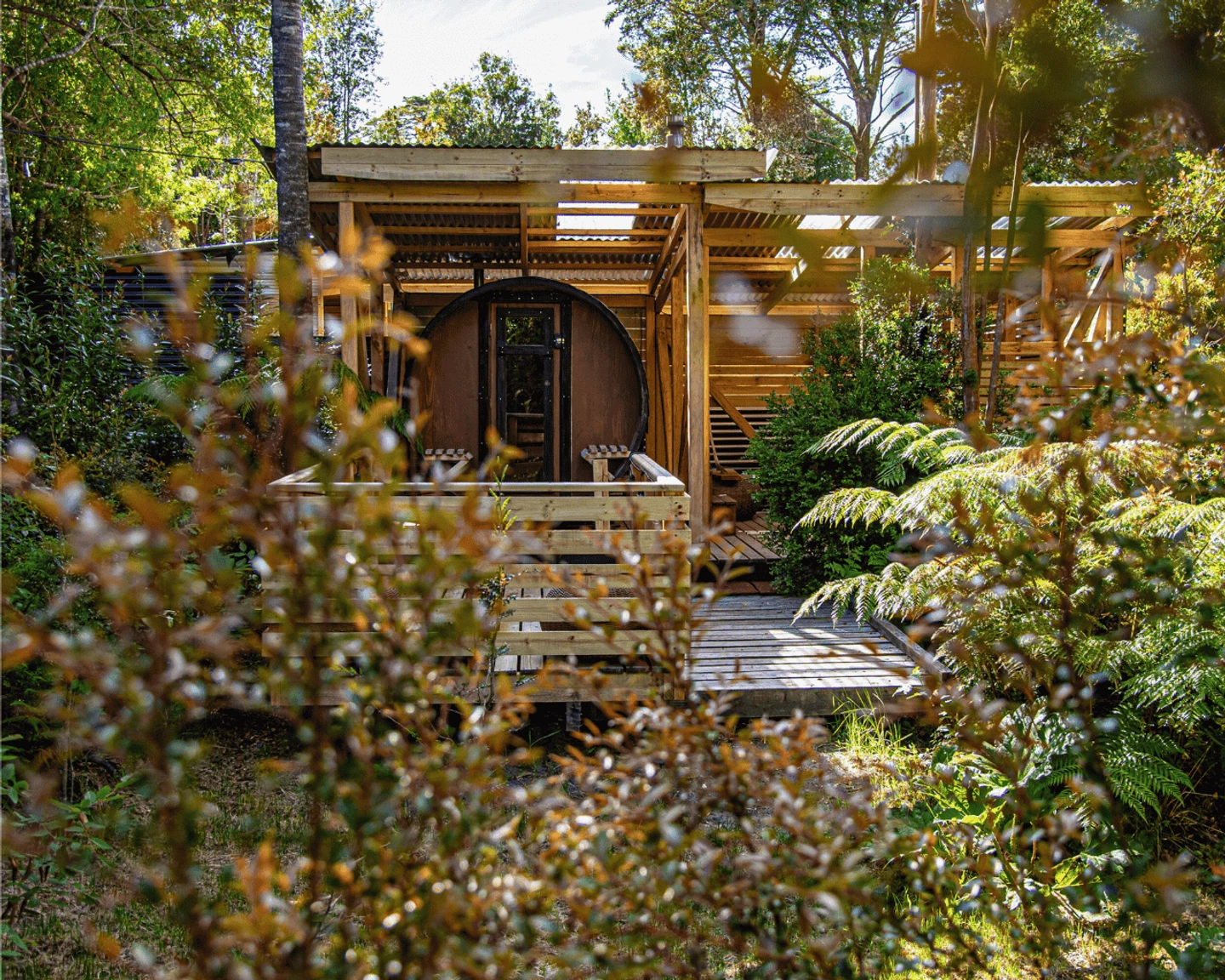 Sauna en Medio de la Carretera Austral