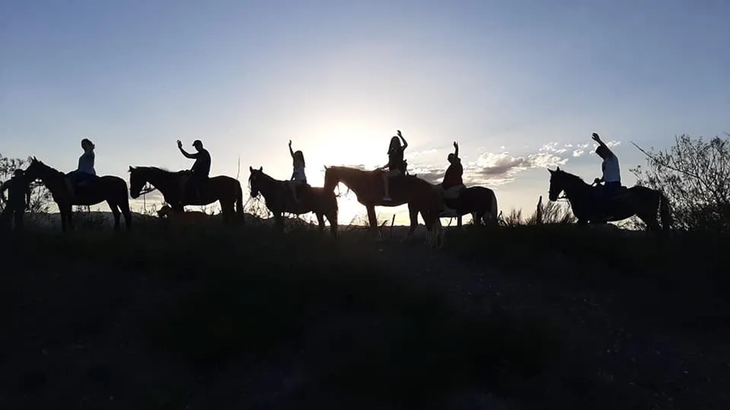 Cabalgata en Valle Grande en San Rafael
