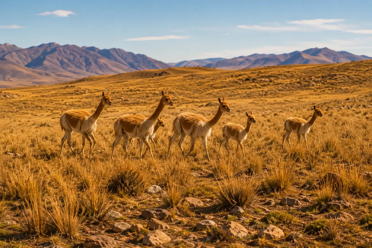 Reserva Nacional de Pampas – Santuario de Vicuñas y Llamas