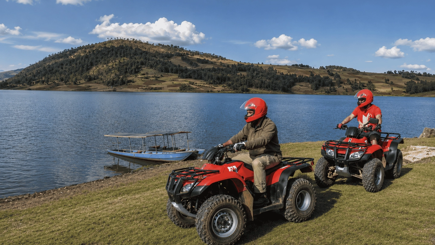 Cuatrimotos – Morada de los Dioses + Laguna Piuray: Simple y Doble