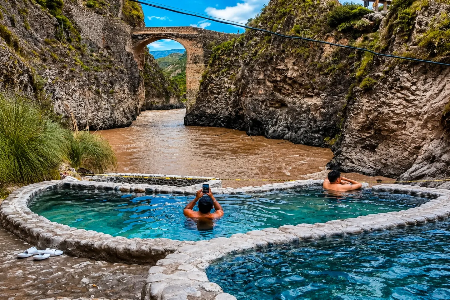 Arequipa: Dia Completo Cañon del Colca + Baños Termales + Guía Español/Inglés
