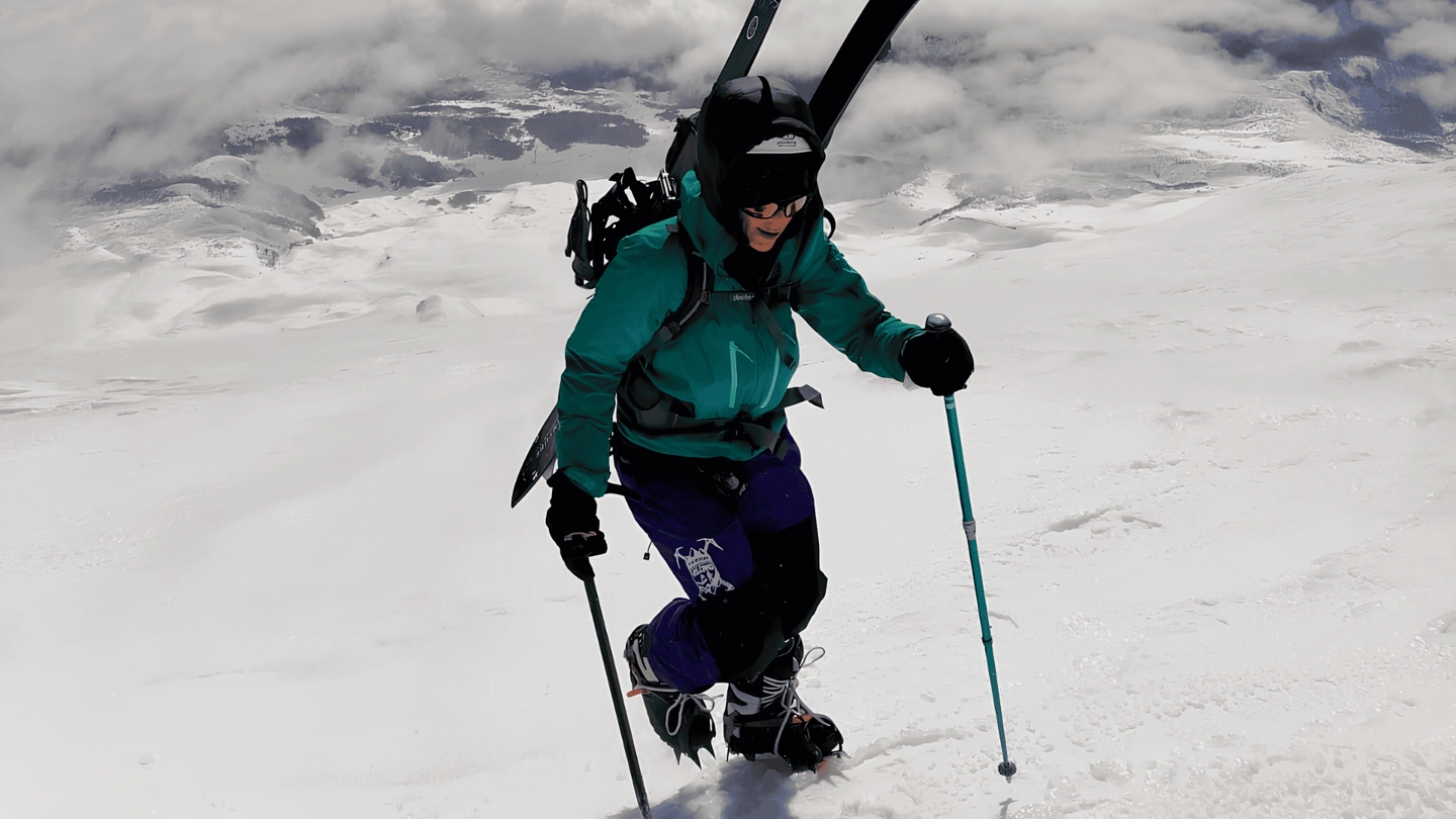 Llaima Volcano ski touring/splitboard