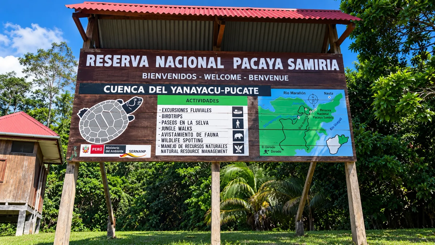 Programa: Pacaya, Samiria reserve zona río Marañon