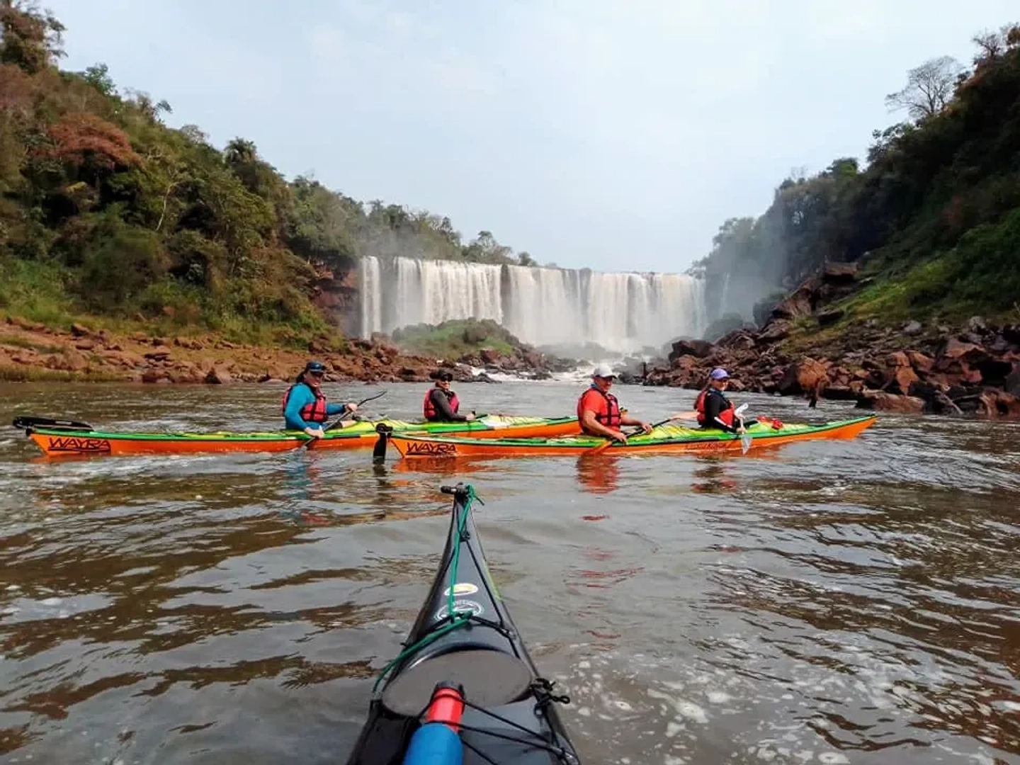 Excursión y Aventura en Kayak en Puerto Iguazú