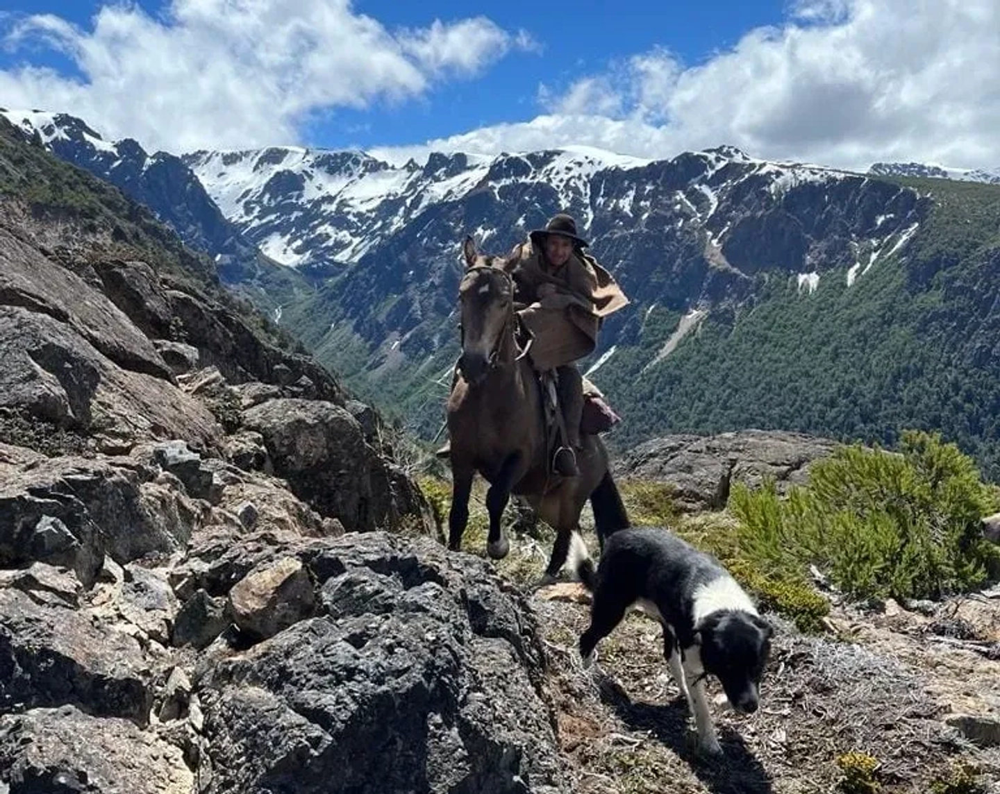 Cabalgata en la Patagonia desde Lago Puelo